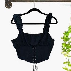 Kendall & Kylie corset crop top